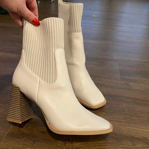 Mid-Calf Sock Boots